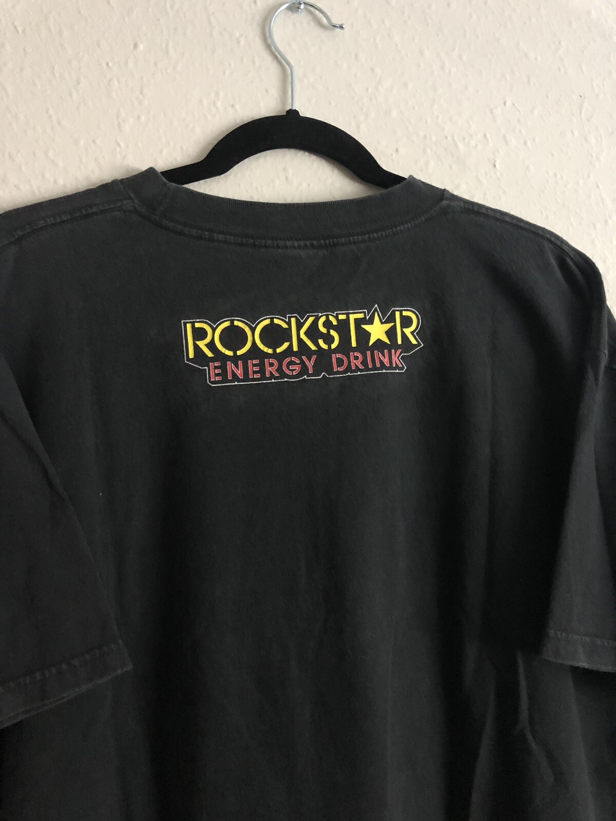 early 2000’s vintage rock star energy drink tshirt, … Gem