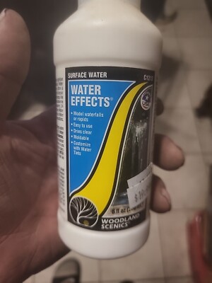 WOODLAND SCENICS WATER EFFECTS 8 ounces moving water effect C1212 WDS1212 NEW