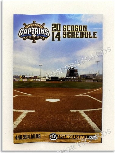 Printable Lake County Captains Schedule