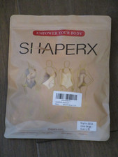 SHAPERX SEAMLESS SHAPER SCULPT BODYSUIT THONG IN BEIGE  SIZE L/XL NEW