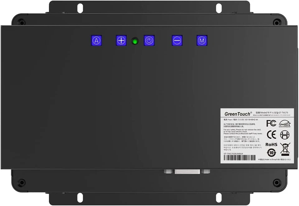 GreenTouch 7 Inch Touch Screen Monitor Open Frame Touch Monitor USB DVI VGA - Image 3 of 4