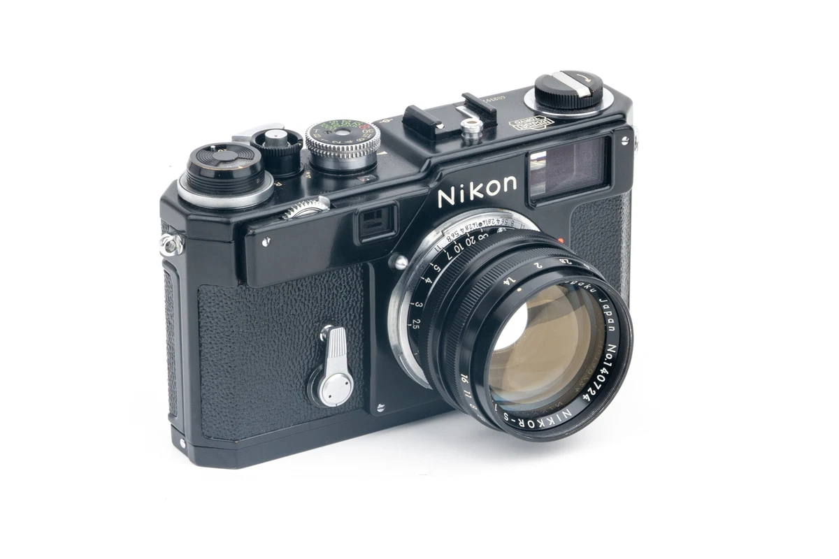Nikon S3 Rangefinder Camera + Nikkor-S 50mm f/1.4 Lens Black