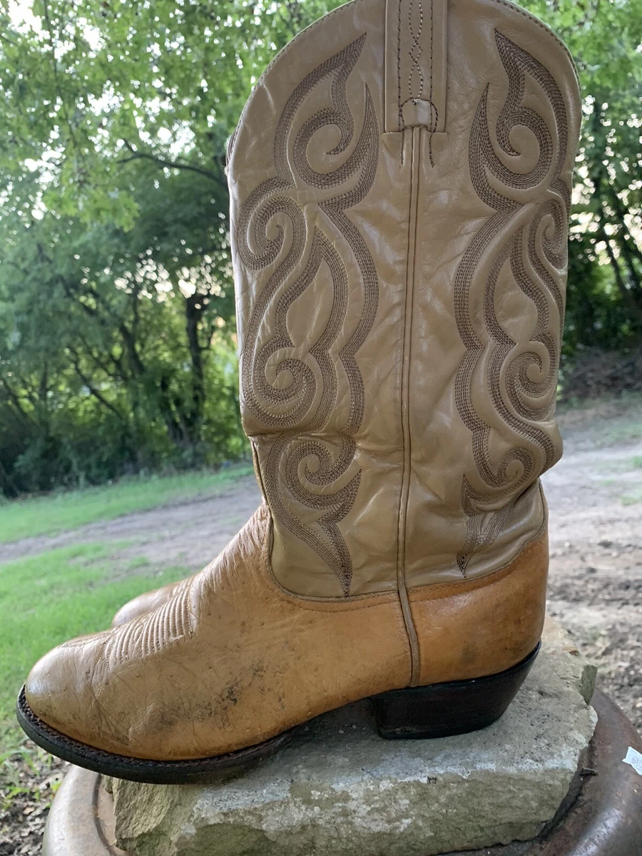 Tony lama top smooth ostrich boots