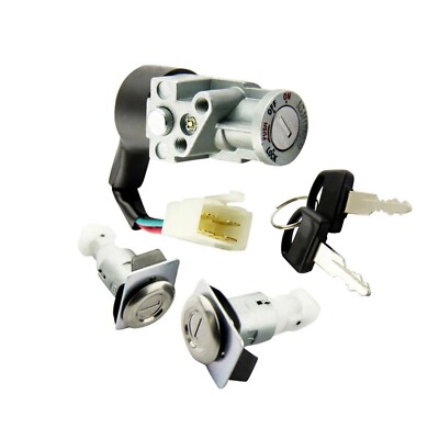 Ignition Switch Lock Set w/ 2Key 35010-GV4-901 for 1985-2007