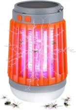 USB Solar Rechargeable Mosquito Lantern Zapper Repellent Outdoor Patio Indoor