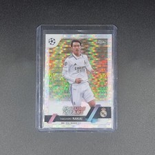 2022-23 Topps Chrome UEFA Competitions Pulsar Refractors #131 Takuhiro Nakai FS