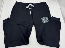 Men s Black Fleece Lined Jogger Sweatpants -NEW- LumberUnion