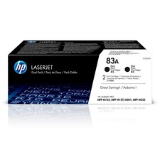 HP 83A Black Toner Cartridges (2-Pack) | Works Laserjet Pro M201, Laserjet Pro M