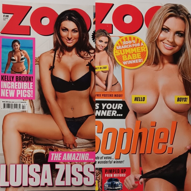 Zoo UK Magazines Lot Very Rare