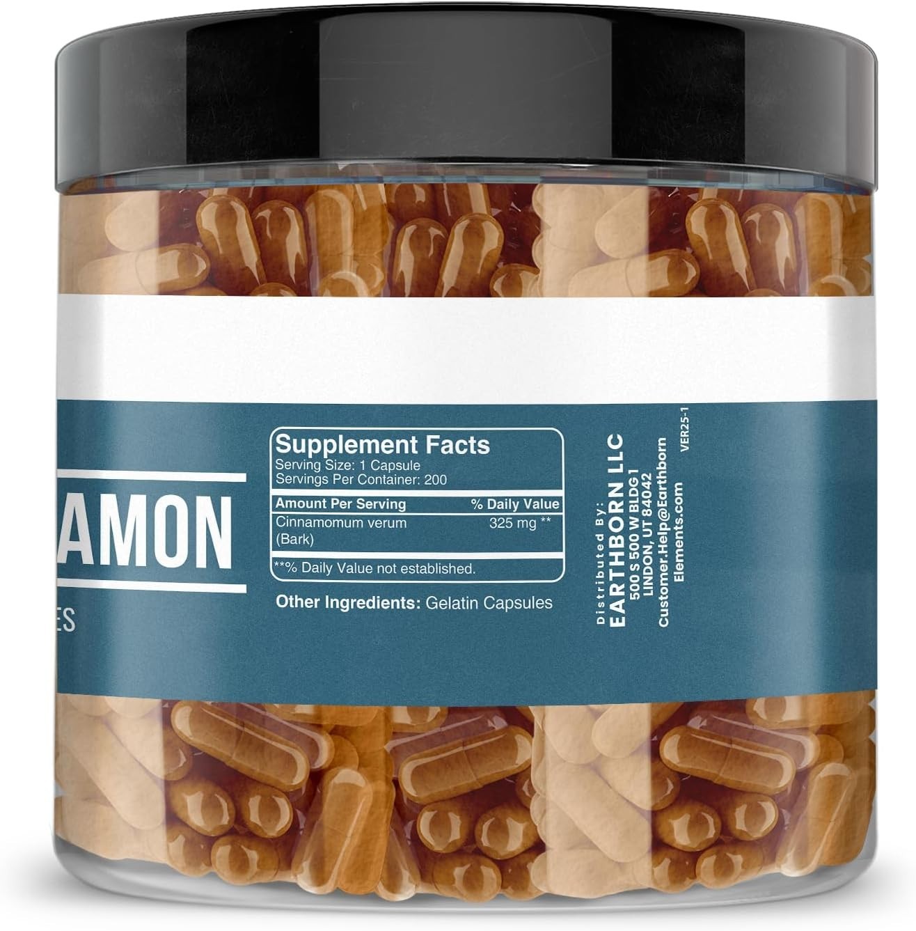 Ceylon Cinnamon Capsules - 200 Count for Natural Health Balance thumbnail 5