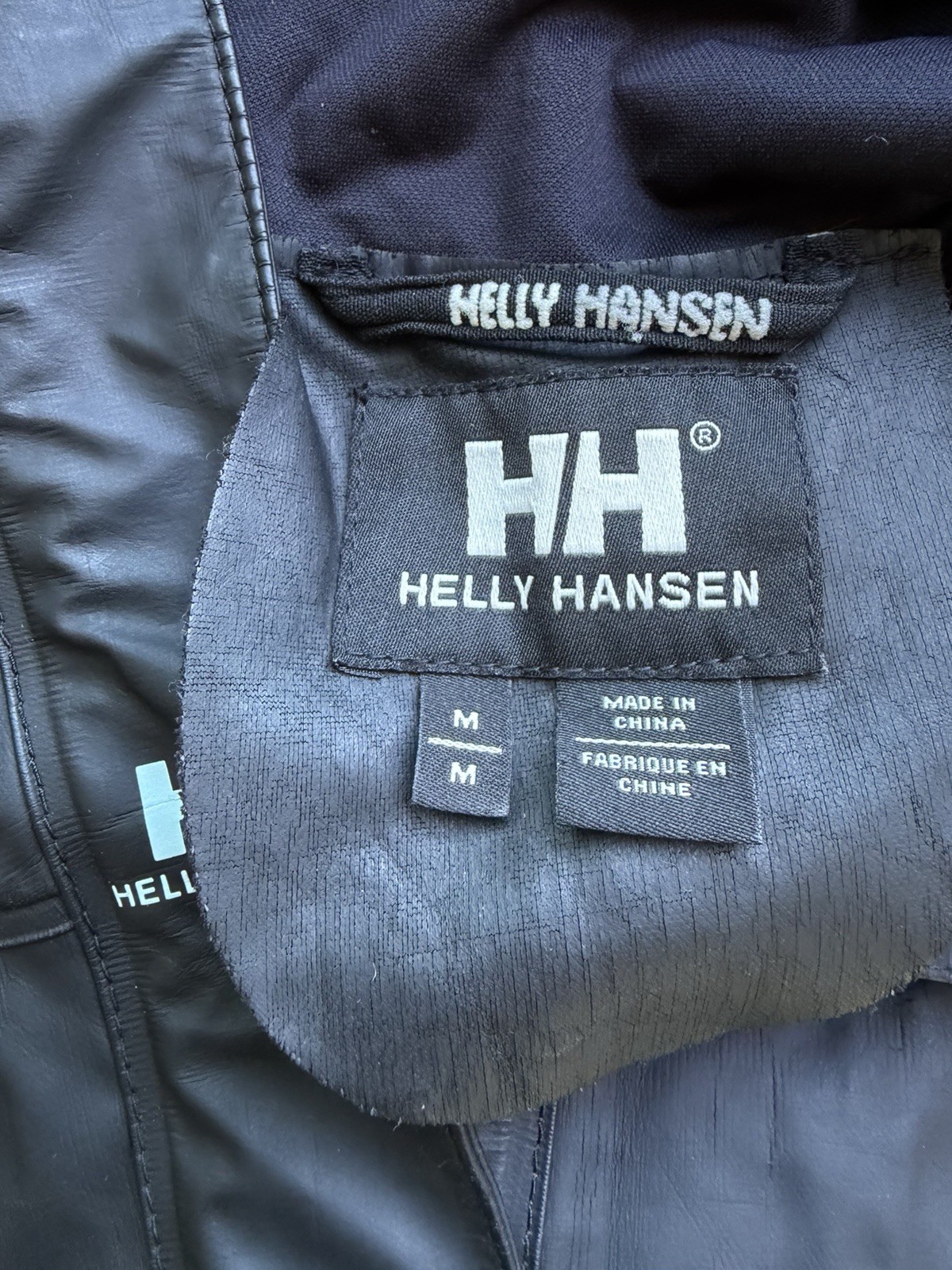 Helly Hanson Interface Rain Jacket Black Hooded S… - image 3