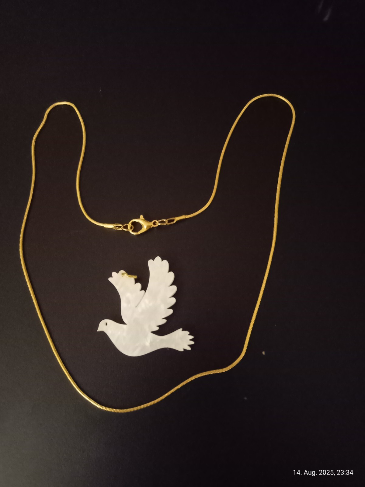 friedenstaube Anhänger Limited Edition