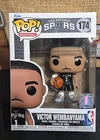 Funko Pop! VICTOR WEMBANYAMA #174 San Antonio Spurs NBA Vinyl Figure w/PROTECTOR