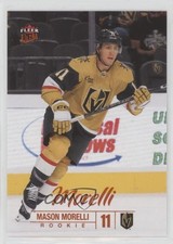 2024-25 Upper Deck Fleer Ultra Rookies Orange Foil 10/25 Mason Morelli #226 1n22