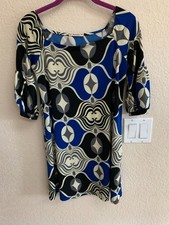 Forever Black Blue Dress Size 8
