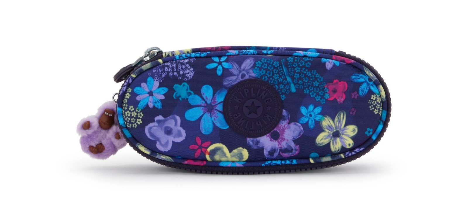 Kipling DUOBOX Medium Pen Case - Dark Flower Stamp RRP £39