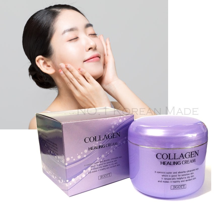 [JIGOTT] Collagen Healing Cream 100g /moisturizing,nourishing /Korean Cosmetics