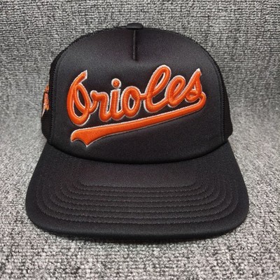 Mitchell & Ness Baltimore Orioles MLB Black Trucker Snapback Hat 60 Patch