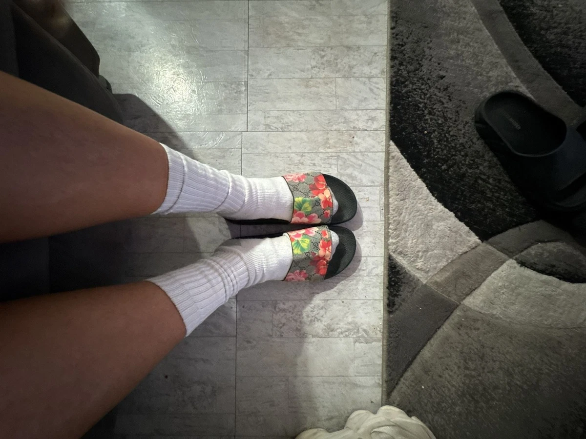 Gucci Flat (Under 1 in) Floral Sandals for Women for sale | eBay