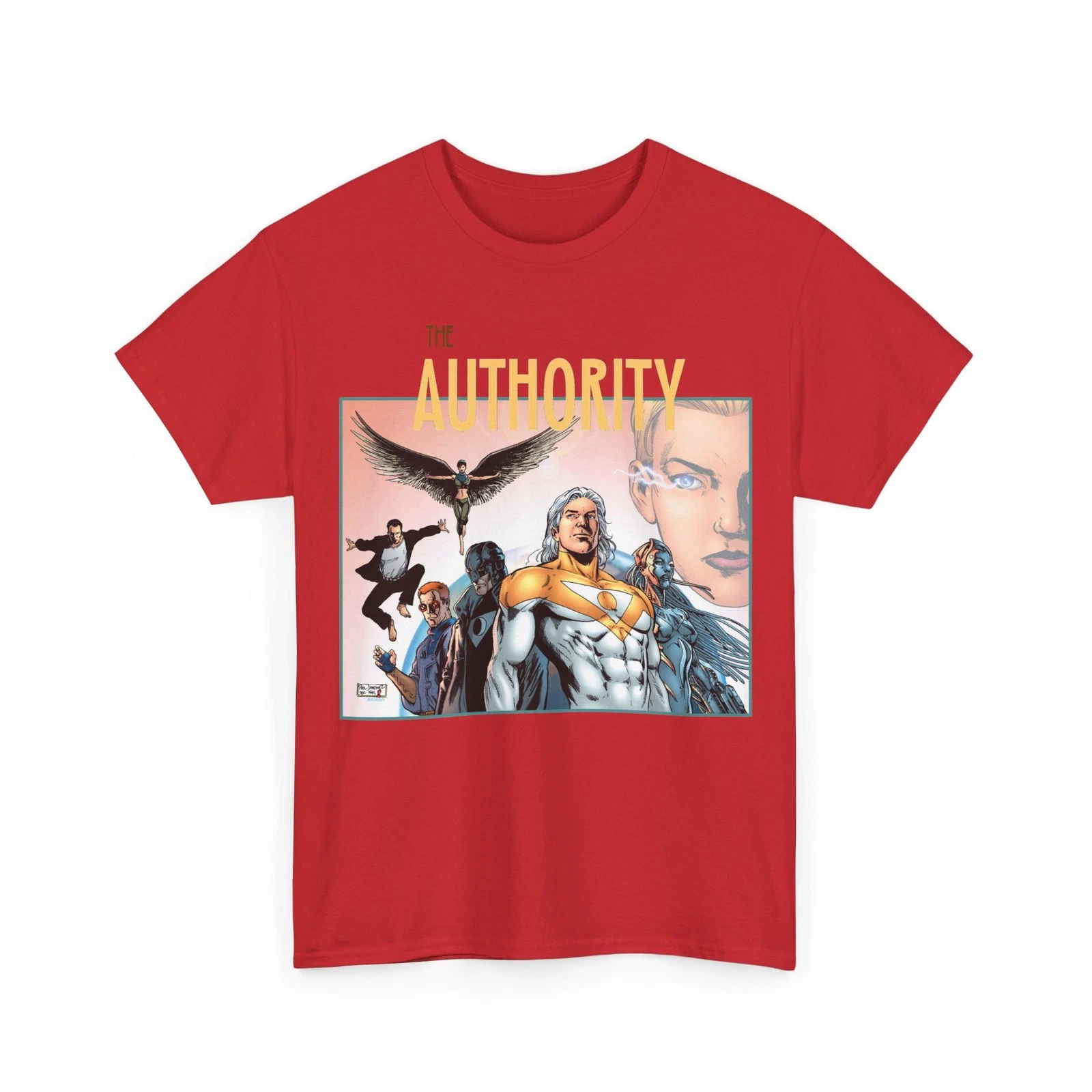Authority T-Shirt - Wildstorm/DC Comics - Phil Jimenez Art - Apollo, Midnighter