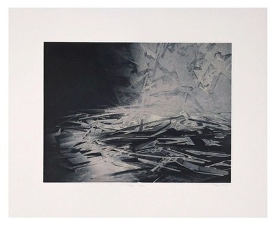 Markus Draper, Blue Room, Heliogravüre, 2010, signiert