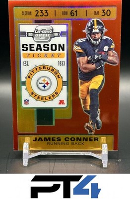 2019 Panini Certified #22 James Conner Mirror Orange #/199