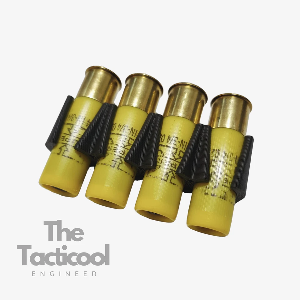 20 Gauge 4x Tactical Side Shell Holder for Benelli, Remington, Mossberg Shotguns - Image 2 of 4