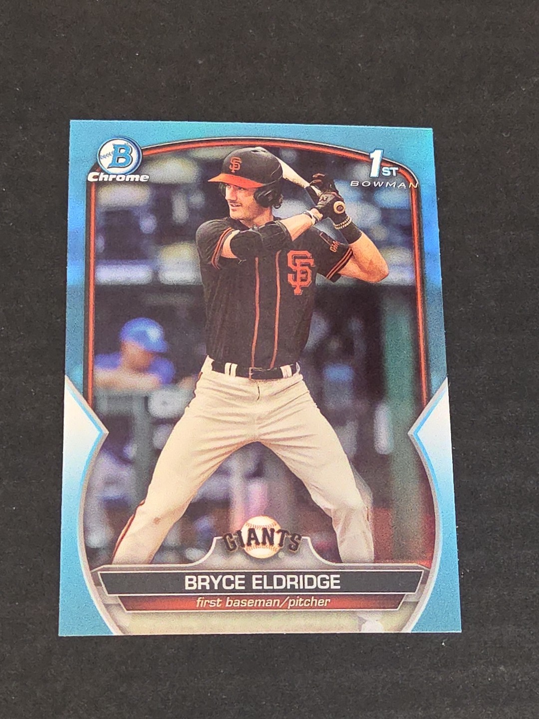 2023 Bowman Draft Bryce Eldridge #BDC-107 Sky Blue Chrome Refractor(1st)