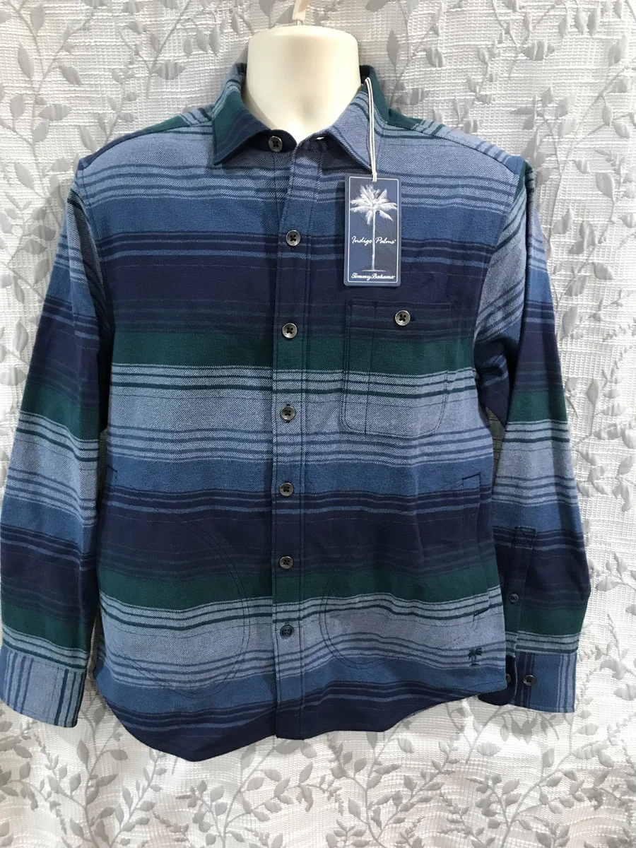 Tommy Bahama Denim Long Sleeve Casual Button-Down Shirts for Men 