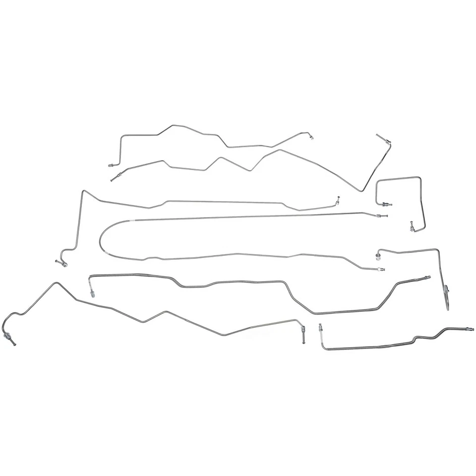 Kit de linha de freio Dorman 919-238 aço inoxidável para 02-04 Jeep Grand Cherokee SUV - Imagem 2 de 4