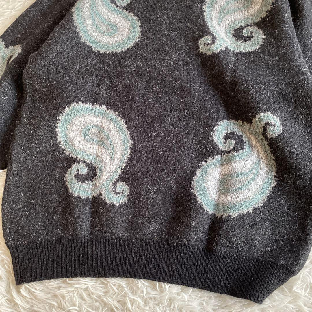 CHALLENGER BIG PAISLEY C/N SWEATER Black size L | eBay CHALLENGER BIG PAISLEY C/N SWEATER Black size L | eBay