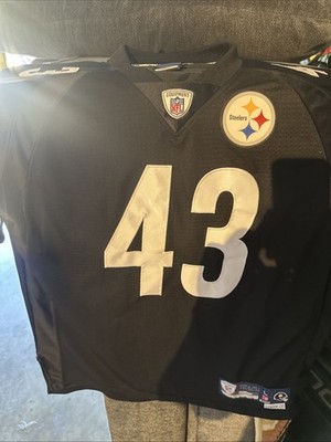 Reebok OnField Troy Polamalu 43 Pittsburgh Steelers NFL Equipment