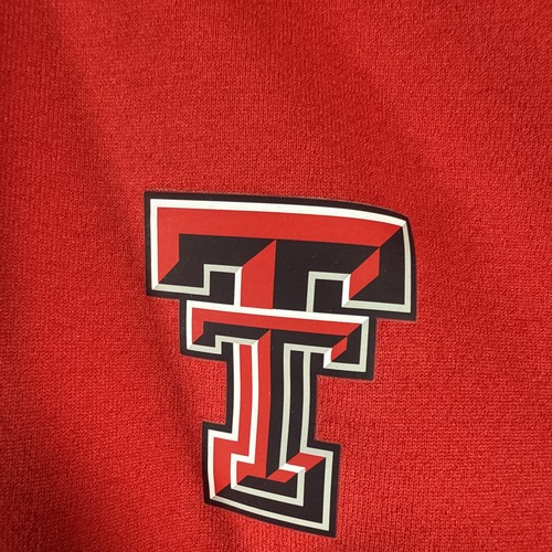 Texas Tech Red Raiders Under Armour Campus Koszulka polo Męska Duża Czerwona - Zdjęcie 3 z 10