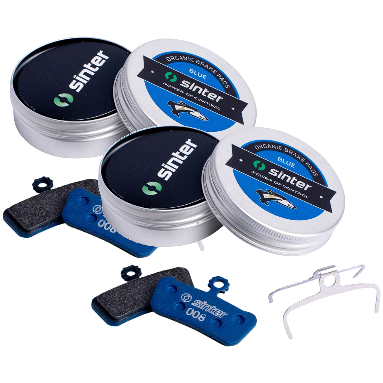 Sinter Blue s530 Organic Disc Brake Pads Pair for Avid G2 Elixir Trail Guide 13490₽