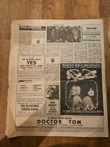NME New Musical Express October 17th 1970 The Who See Me, Feel Me Cover - Picture 12 of 13