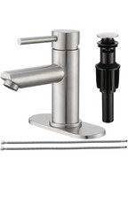 Stainless Steel Bathroom Faucets with Pop Up ...