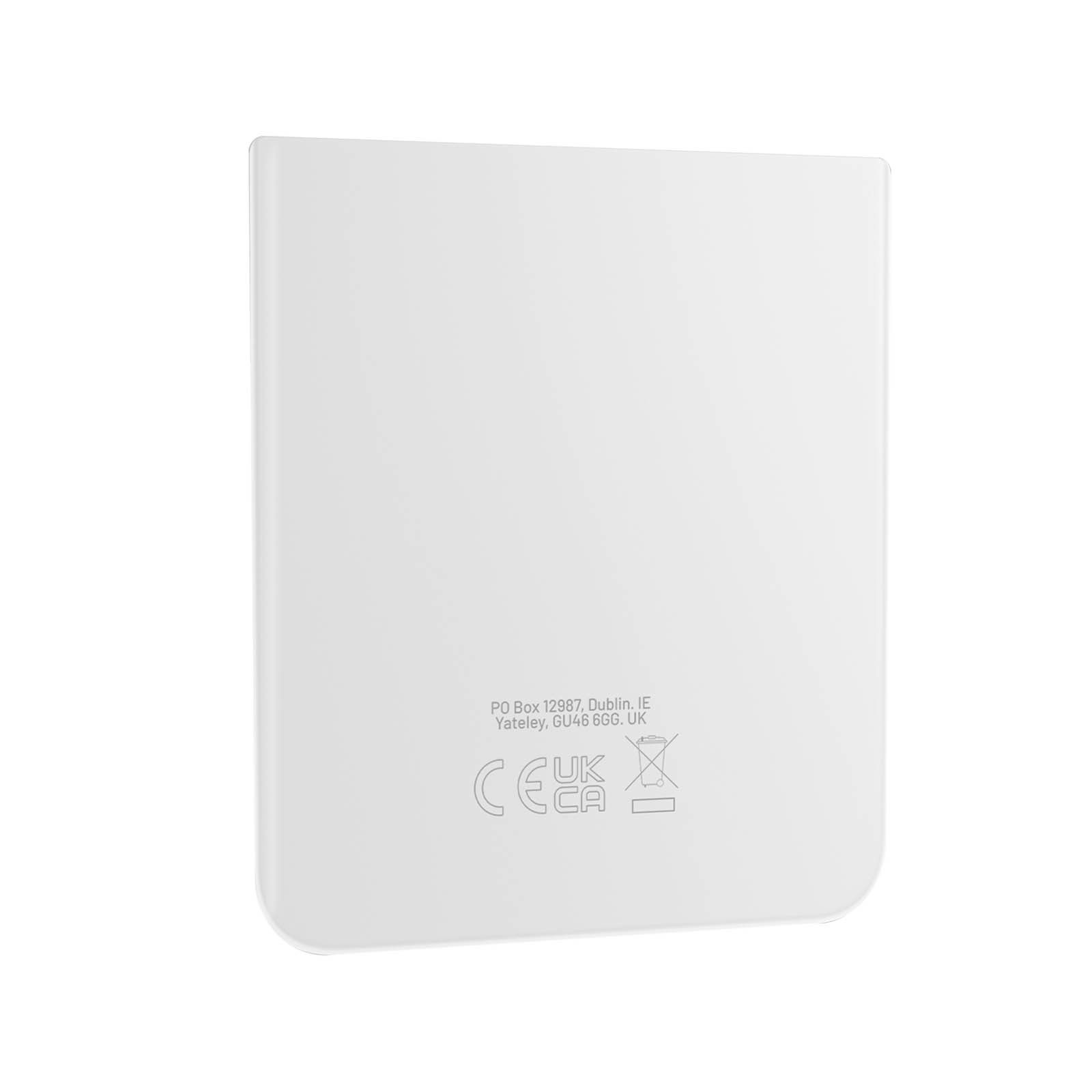 Copribatteria d'origine pour Galaxy Z Flip4 blanc finition mate premium