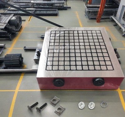 Square CNC Magnetic Chuck,12×12x3in Permanent Magnetic Chuck Sealed Chuck