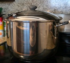 Royal Prestige 30qt Stockpot & Cover Innove 9 plis Neuf dans sa boîte