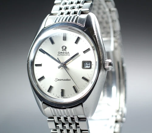 [Near MINT] OMEGA SEAMASTER 166.067 Cal.565 Automaic Date Men's From JAPAN