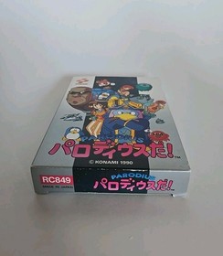 KONAMI Parodius da! For Nintendo Famicom FC NES CIB