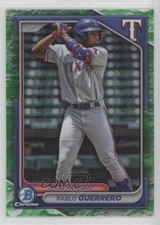 2024 Bowman Draft Chrome Lunar Glow Refractor Pablo Guerrero #BDC-178 19gi