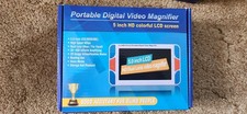 5" LCD HD Portable Digital Video Magnifier 3X-48X Electronic Reading Aid