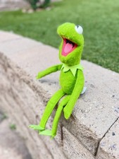 Vintage 1976 Fisher Price 857 KERMIT THE FROG PLUSH Jim Henson Muppet Doll Rare