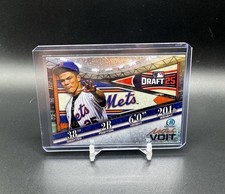 2025 Bowman Draft Mitch Voit BOWMAN DRAFT NIGHT Speckle Refractor #BDN-4 METS