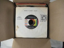 record lot 45 rpm VG 100 vinyl w/ sleeves Pop hits 50s-70s Oldies FREE SHIP 5N