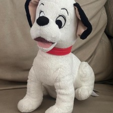 Disney Dalmatian puppy plush toy with black spots