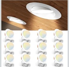 Amico 12 Pack 6 Inch 5CCT Gimbal LED Recessed Ceiling Light360 ...