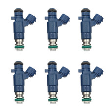 6x 16600-AA500 FBJE100 Fuel Injectors For Nissan Patrol 4.8 TB48DE TB48E RB25DET