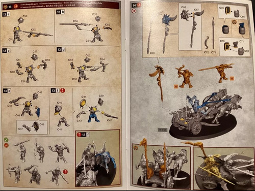 Warhammer AOS Looncourt Gloomspite Gitz Gitmob 1x SUNSTEALA WHHEELAS carro Gob - Imagen 6 de 6